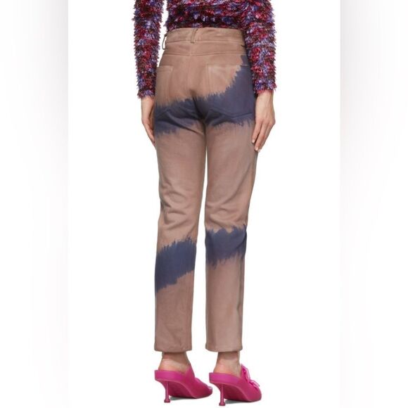 🎀SSENSE COLLINA STRADA tie dye straight leg jeans small - Picture 14 of 15